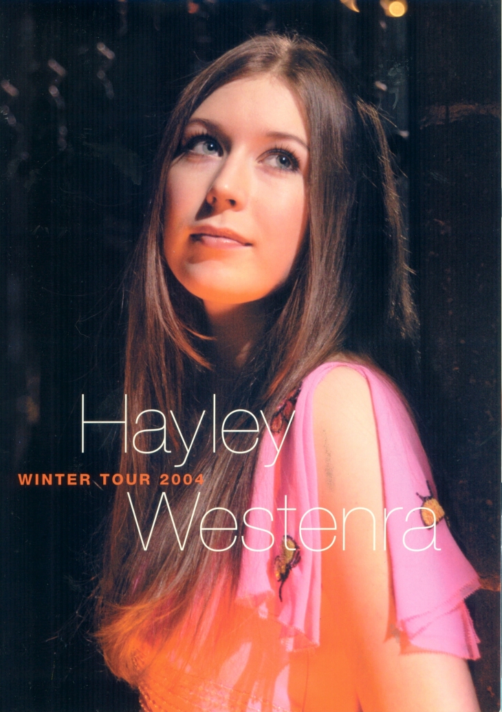 Hayley Westenra - Winter Tour 2004 - Brochure Front Cover